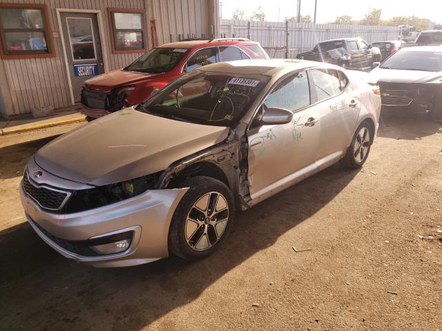 Photo 1 VIN: KNAGM4AD3D5040073 - KIA OPTIMA HYB 