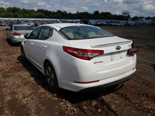 Photo 2 VIN: KNAGM4AD3D5042048 - KIA OPTIMA HYB 