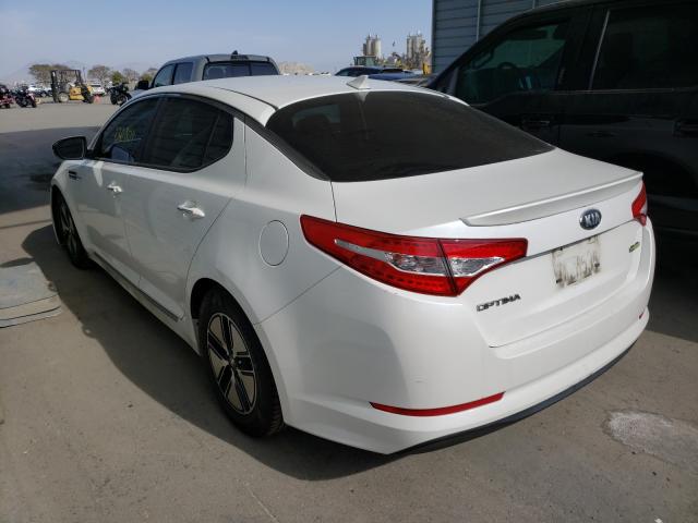 Photo 2 VIN: KNAGM4AD3D5042082 - KIA OPTIMA HYB 