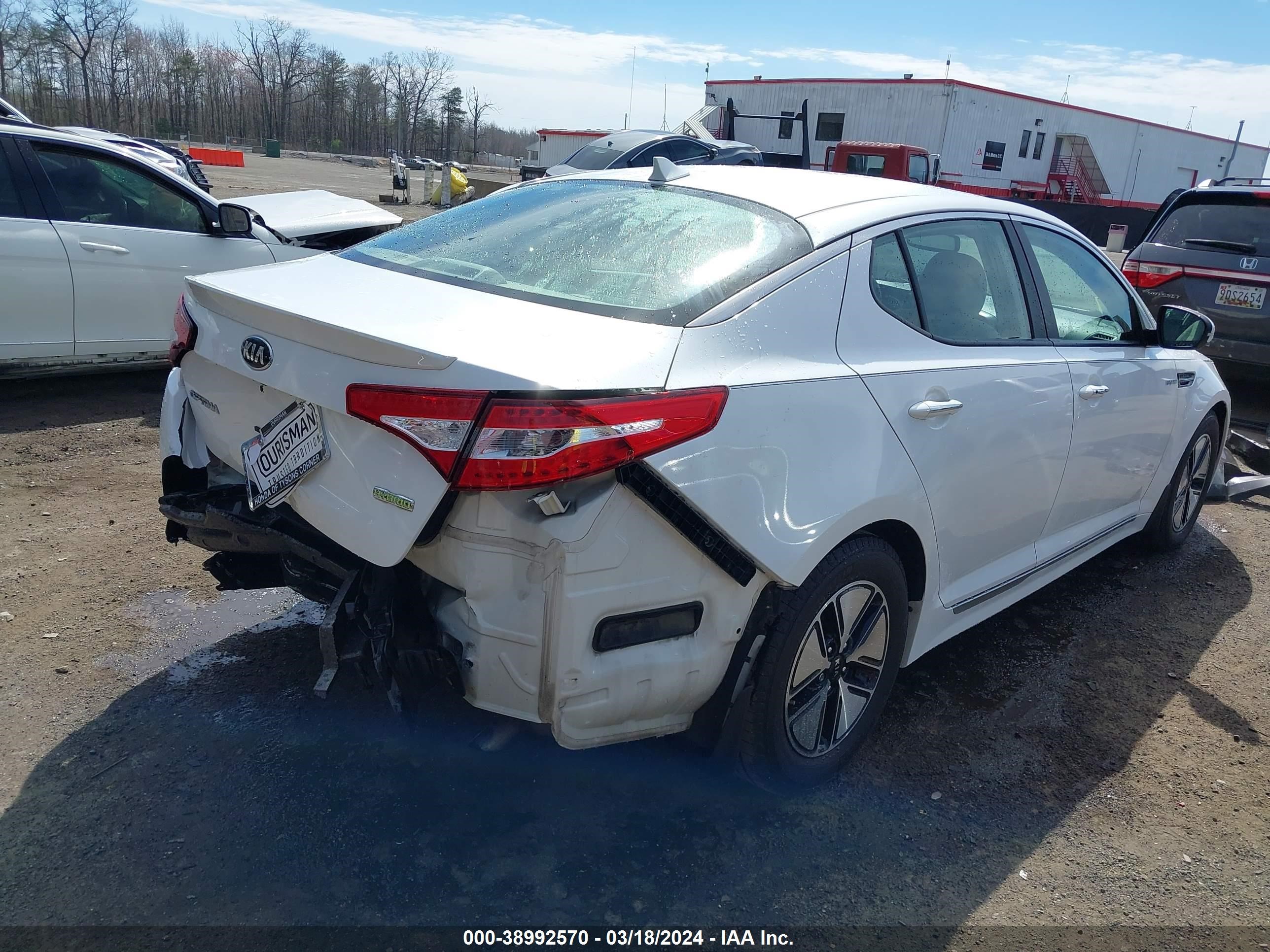 Photo 3 VIN: KNAGM4AD3D5050389 - KIA OPTIMA 