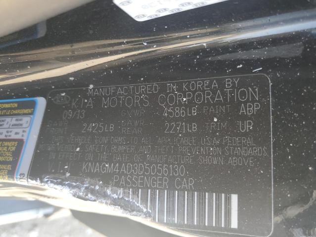 Photo 11 VIN: KNAGM4AD3D5056130 - KIA OPTIMA 