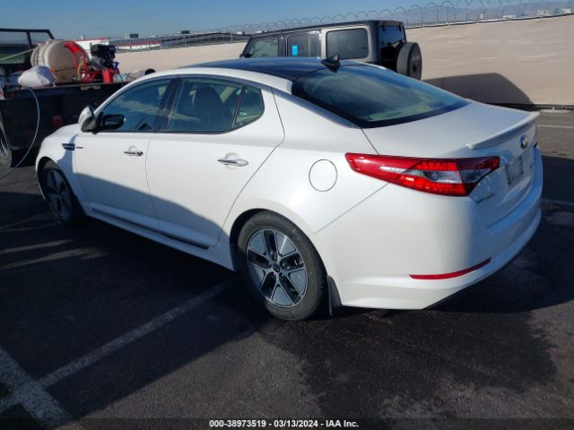 Photo 2 VIN: KNAGM4AD3D5057116 - KIA OPTIMA HYBRID 