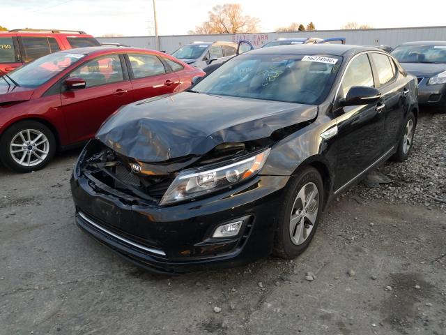 Photo 1 VIN: KNAGM4AD3E5067078 - KIA OPTIMA HYB 