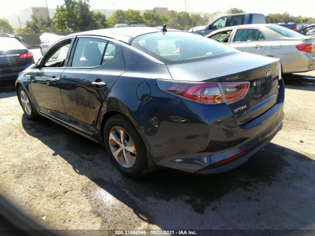 Photo 2 VIN: KNAGM4AD3E5069803 - KIA OPTIMA HYBRID 