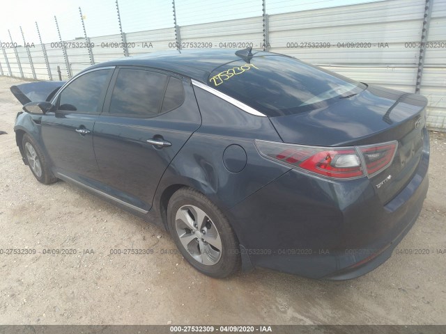 Photo 2 VIN: KNAGM4AD3F5077496 - KIA OPTIMA HYBRID 