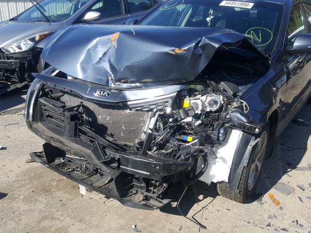 Photo 8 VIN: KNAGM4AD3F5089423 - KIA OPTIMA HYB 