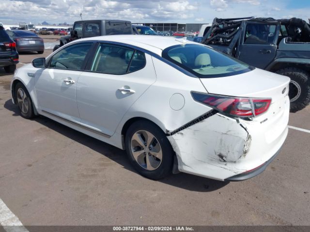 Photo 2 VIN: KNAGM4AD3G5096387 - KIA OPTIMA HYBRID 