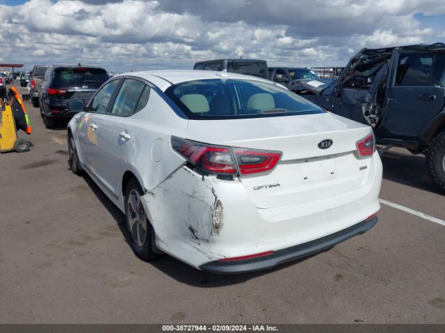 Photo 5 VIN: KNAGM4AD3G5096387 - KIA OPTIMA HYBRID 