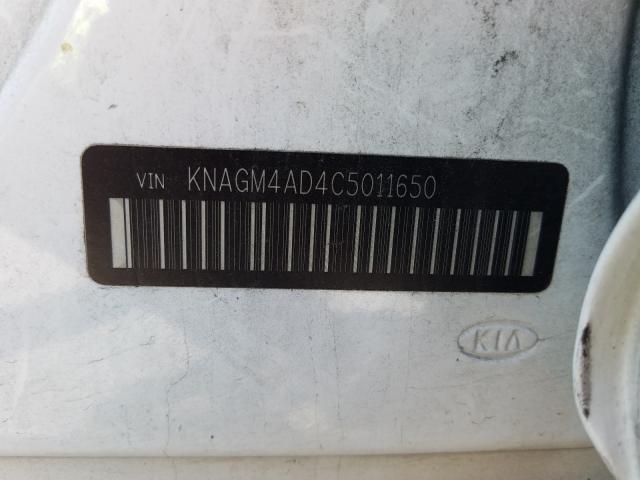 Photo 9 VIN: KNAGM4AD4C5011650 - KIA OPTIMA HYB 