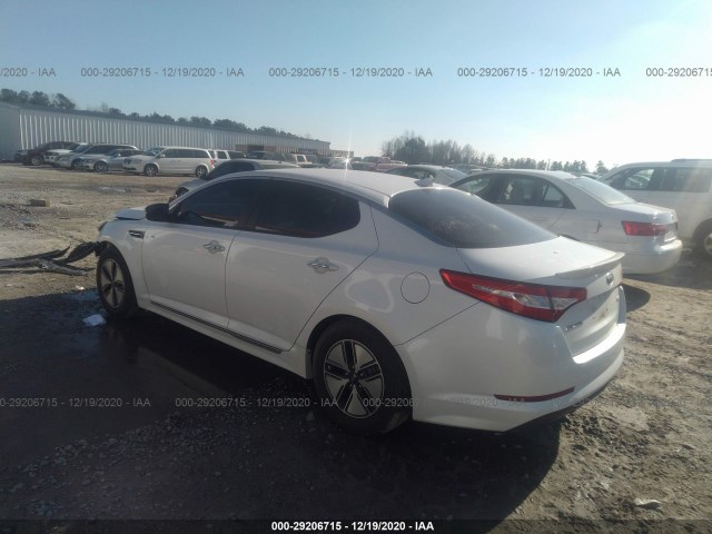 Photo 2 VIN: KNAGM4AD4D5043158 - KIA OPTIMA HYBRID 