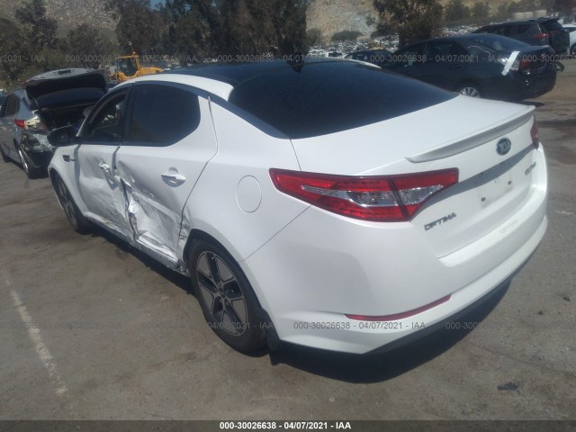 Photo 2 VIN: KNAGM4AD4D5053656 - KIA OPTIMA HYBRID 