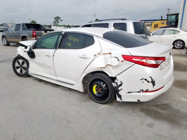 Photo 2 VIN: KNAGM4AD4D5058615 - KIA OPTIMA HYB 