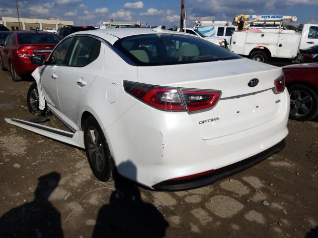 Photo 2 VIN: KNAGM4AD4E5067316 - KIA OPTIMA HYB 