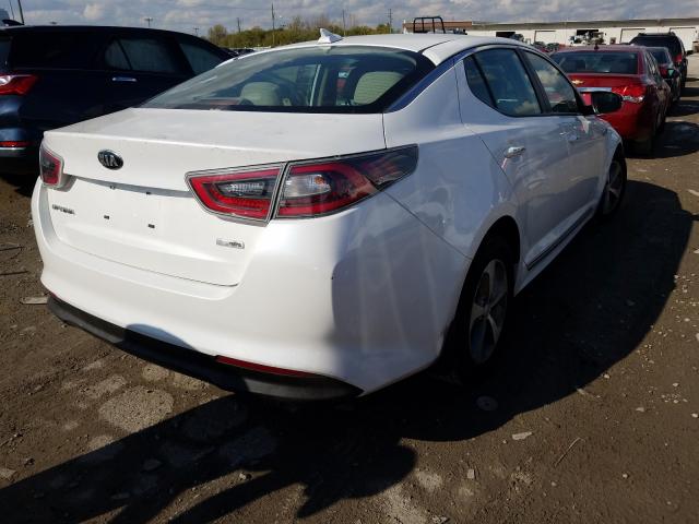 Photo 3 VIN: KNAGM4AD4E5067316 - KIA OPTIMA HYB 