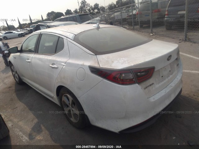 Photo 2 VIN: KNAGM4AD4F5078883 - KIA OPTIMA HYBRID 