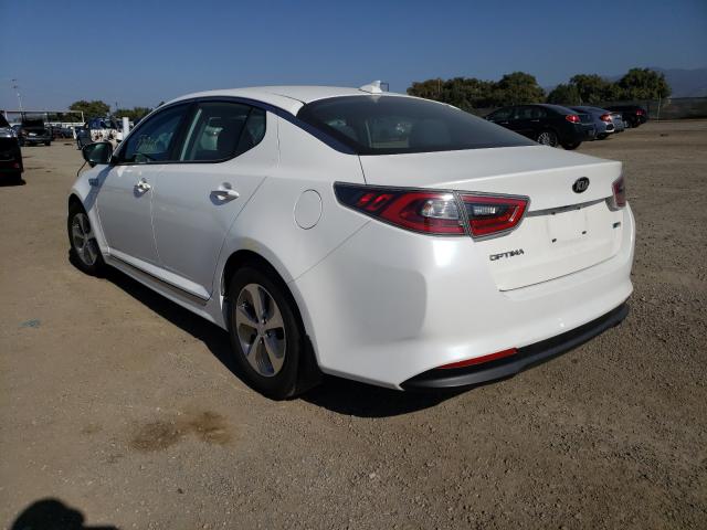 Photo 2 VIN: KNAGM4AD4G5099668 - KIA OPTIMA HYB 