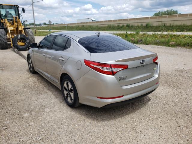 Photo 2 VIN: KNAGM4AD5D5047218 - KIA OPTIMA HYB 