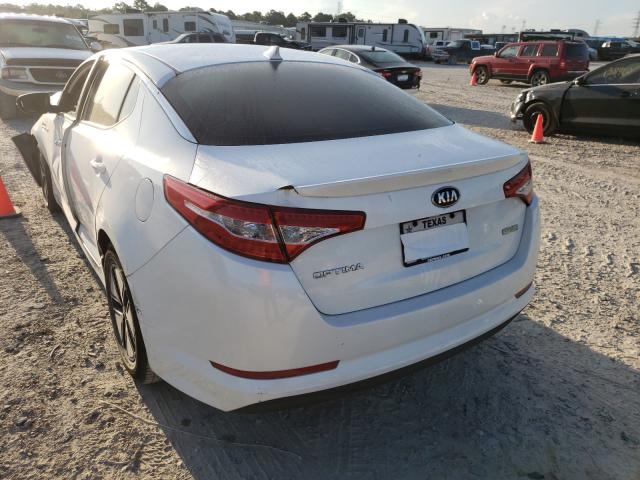 Photo 2 VIN: KNAGM4AD5D5051107 - KIA OPTIMA HYB 