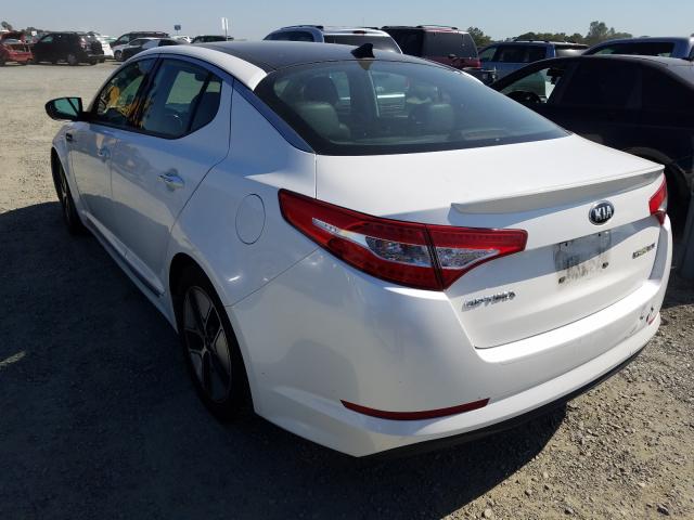 Photo 2 VIN: KNAGM4AD5D5058493 - KIA OPTIMA HYB 