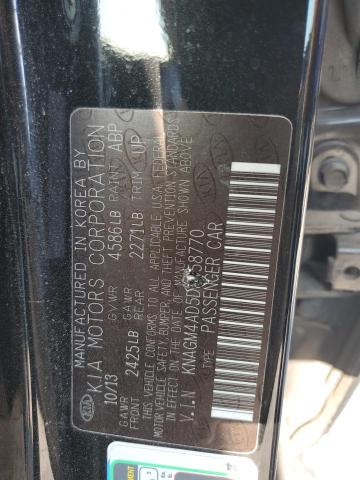 Photo 11 VIN: KNAGM4AD5D5058770 - KIA OPTIMA HYB 