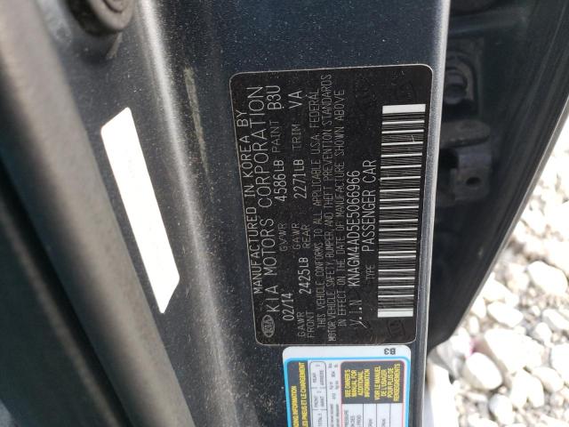 Photo 11 VIN: KNAGM4AD5E5066966 - KIA OPTIMA HYB 