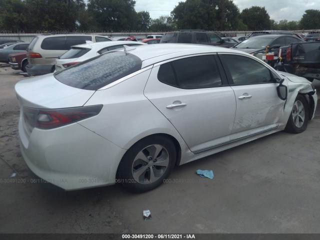 Photo 3 VIN: KNAGM4AD5E5075201 - KIA OPTIMA HYBRID 