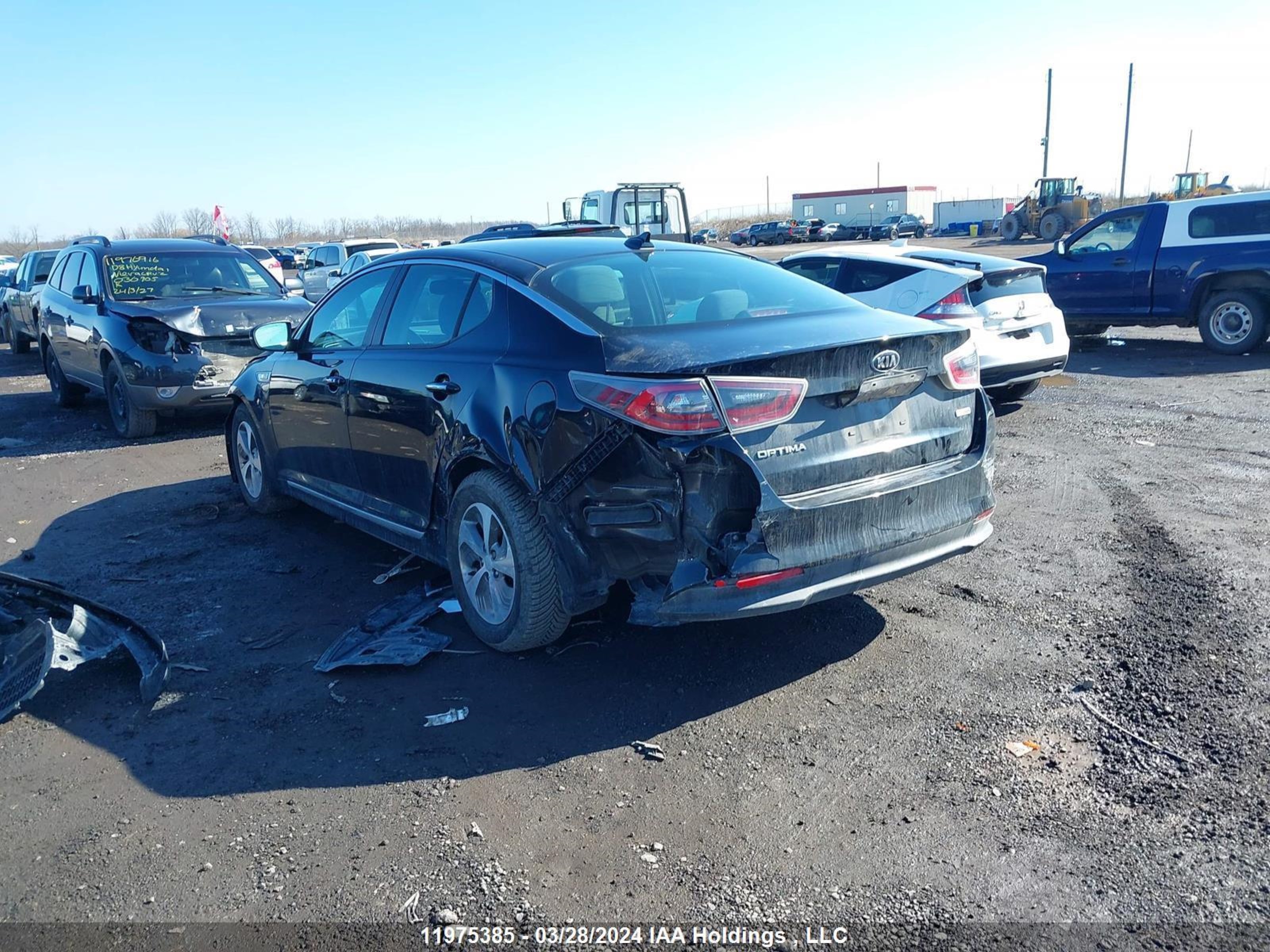 Photo 2 VIN: KNAGM4AD5E5077188 - KIA OPTIMA 