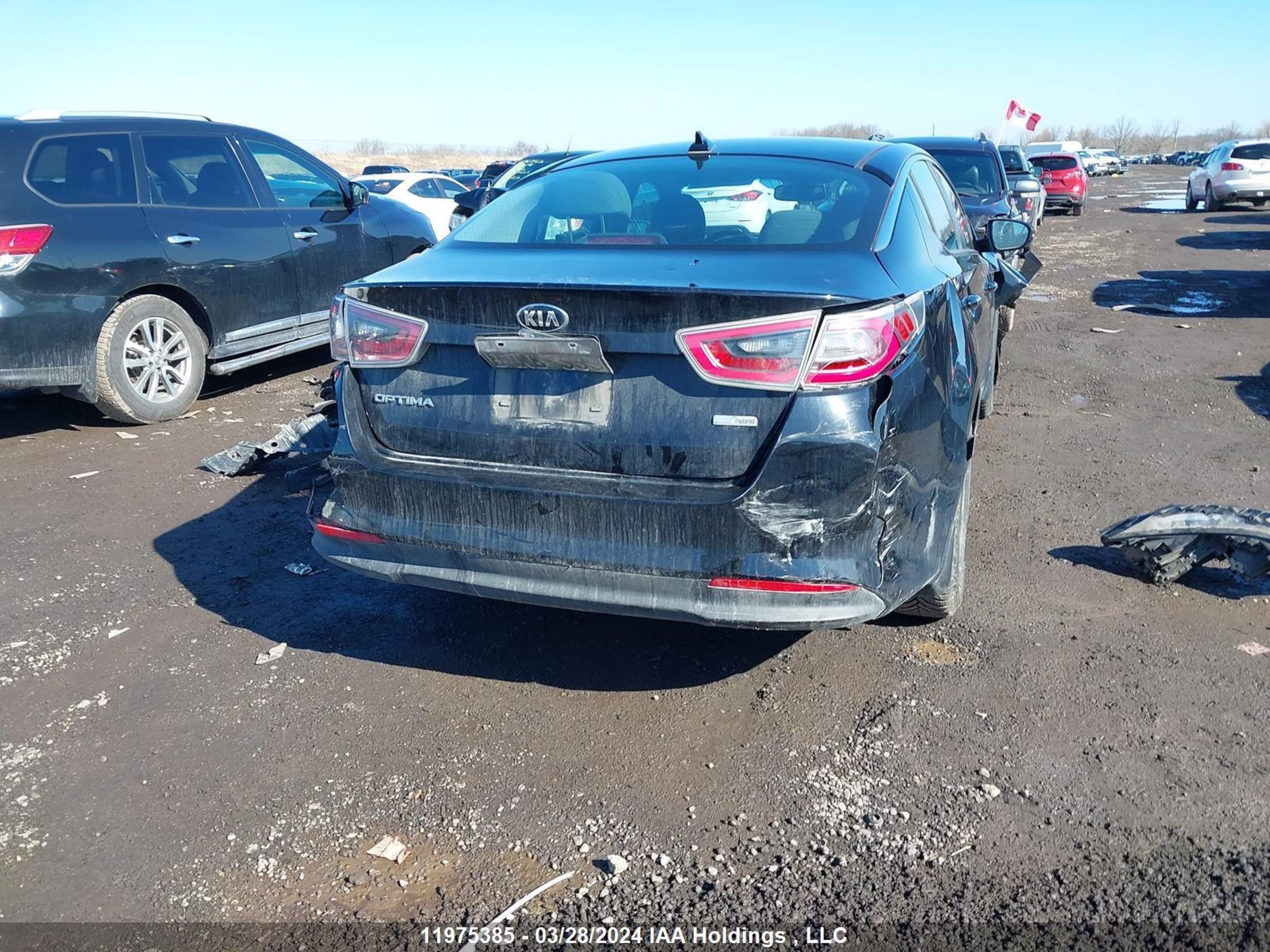 Photo 3 VIN: KNAGM4AD5E5077188 - KIA OPTIMA 