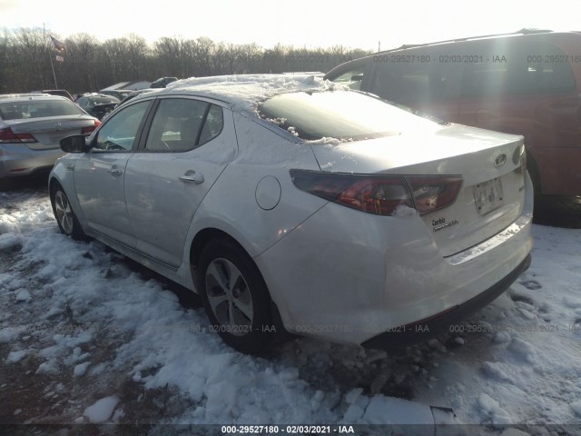 Photo 2 VIN: KNAGM4AD5F5077628 - KIA OPTIMA HYBRID 