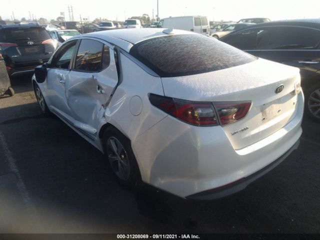 Photo 2 VIN: KNAGM4AD5F5080433 - KIA OPTIMA HYBRID 