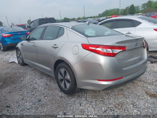 Photo 2 VIN: KNAGM4AD6B5008201 - KIA OPTIMA HYBRID 