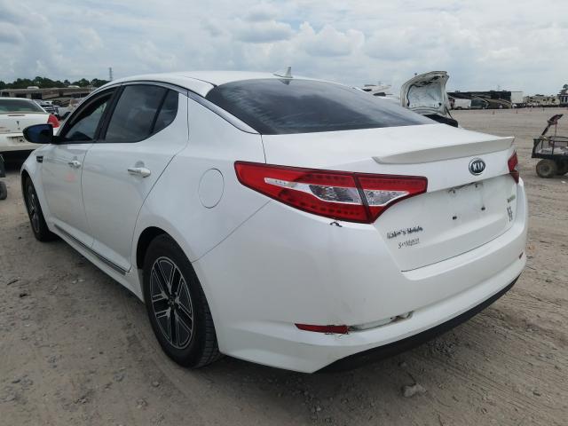 Photo 2 VIN: KNAGM4AD6C5010502 - KIA OPTIMA HYB 