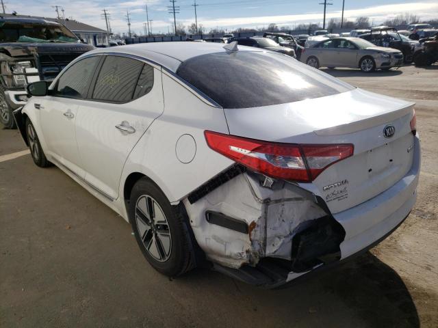 Photo 2 VIN: KNAGM4AD6D5043811 - KIA OPTIMA HYB 