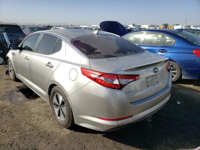 Photo 2 VIN: KNAGM4AD6D5044697 - KIA OPTIMA HYB 