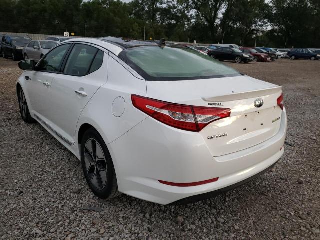 Photo 2 VIN: KNAGM4AD6D5046997 - KIA OPTIMA HYB 