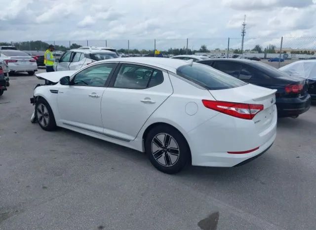 Photo 2 VIN: KNAGM4AD6D5049642 - KIA OPTIMA HYBRID 