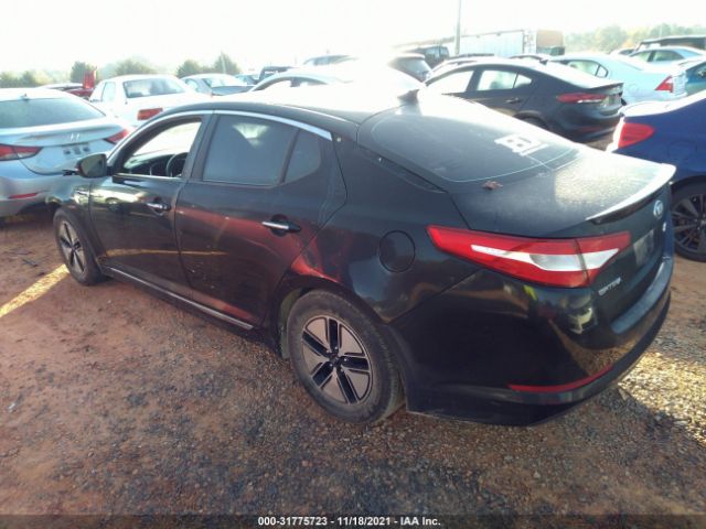 Photo 2 VIN: KNAGM4AD6D5052735 - KIA OPTIMA HYBRID 