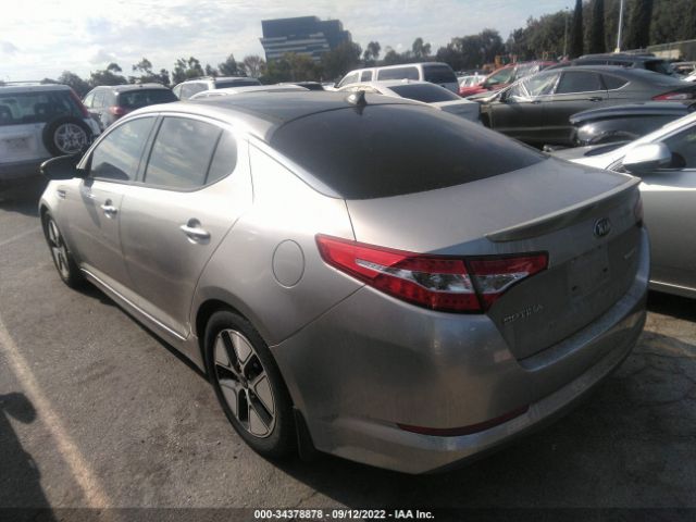 Photo 2 VIN: KNAGM4AD6D5058552 - KIA OPTIMA HYBRID 