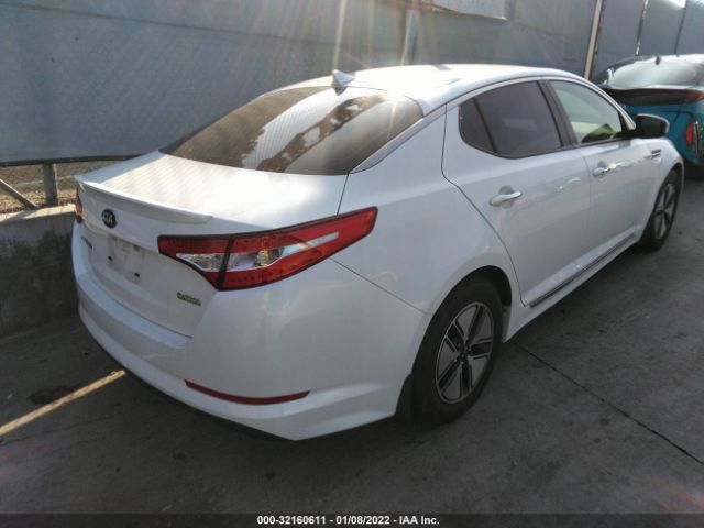 Photo 3 VIN: KNAGM4AD6D5059667 - KIA OPTIMA HYBRID 