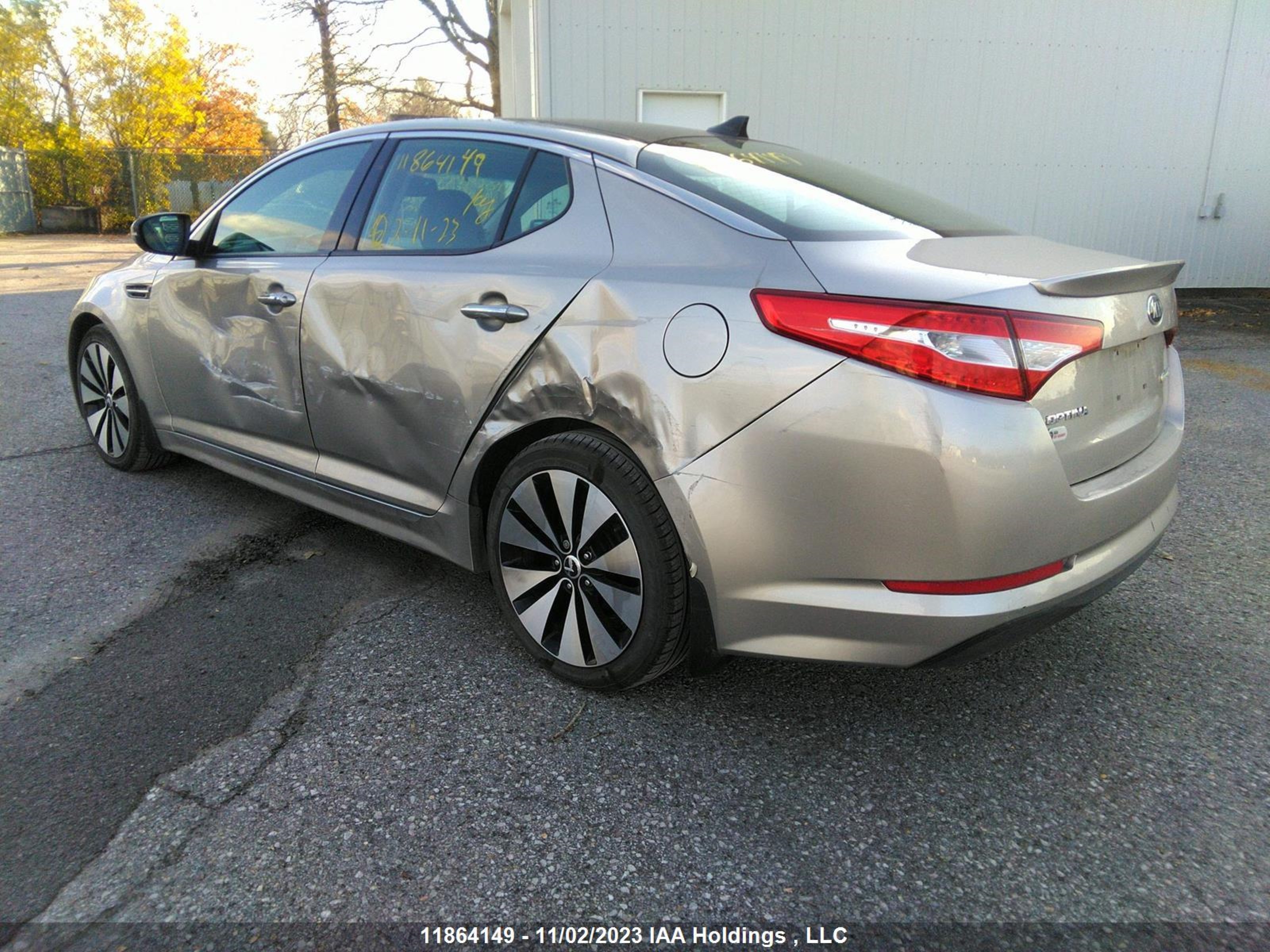 Photo 2 VIN: KNAGM4AD6D5059748 - KIA OPTIMA 