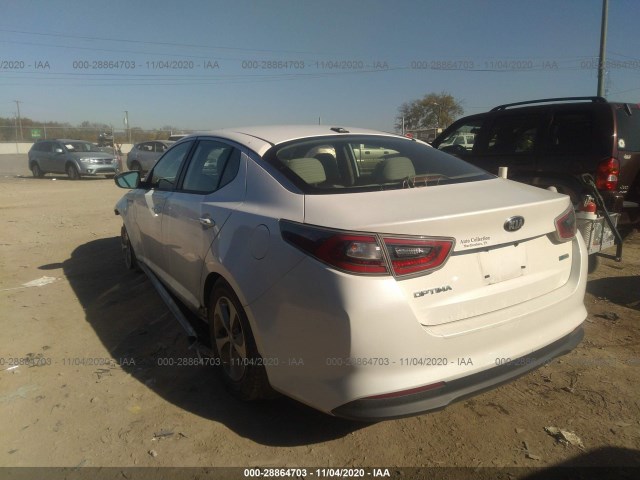 Photo 2 VIN: KNAGM4AD6E5064725 - KIA OPTIMA HYBRID 