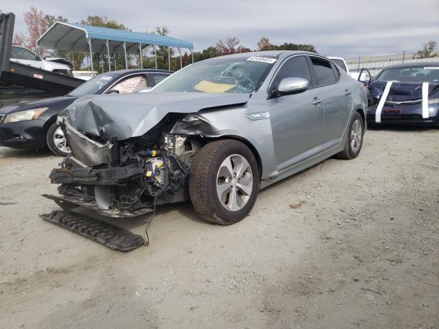 Photo 1 VIN: KNAGM4AD6E5077037 - KIA OPTIMA HYB 