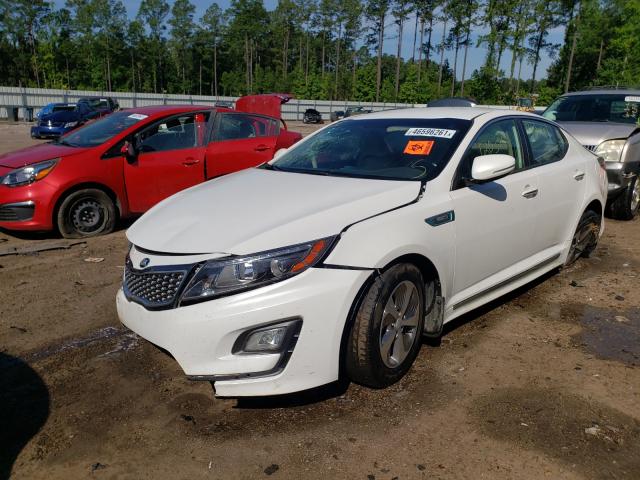 Photo 1 VIN: KNAGM4AD6F5089612 - KIA OPTIMA HYB 