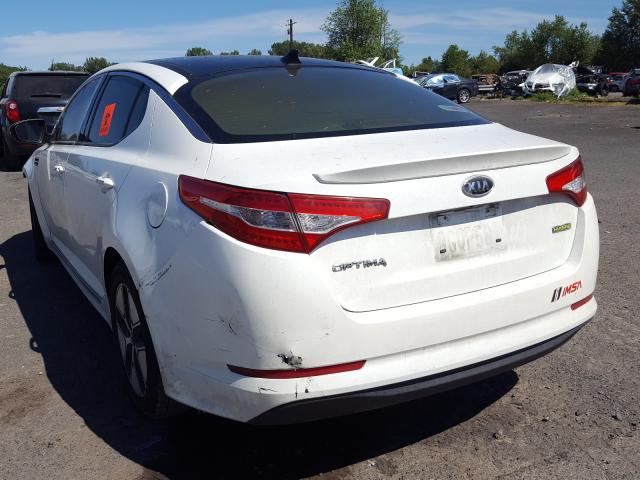 Photo 2 VIN: KNAGM4AD7B5000222 - KIA OPTIMA HYB 