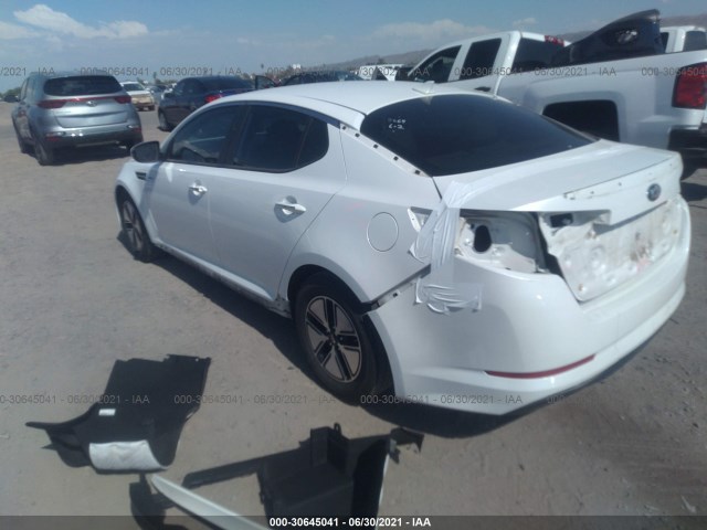 Photo 2 VIN: KNAGM4AD7D5042389 - KIA OPTIMA HYBRID 