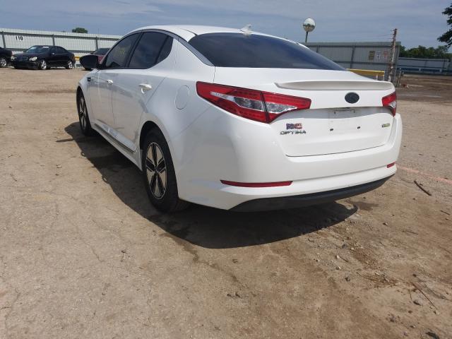 Photo 2 VIN: KNAGM4AD7D5044952 - KIA OPTIMA HYB 