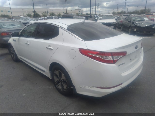 Photo 2 VIN: KNAGM4AD7D5059922 - KIA OPTIMA HYBRID 