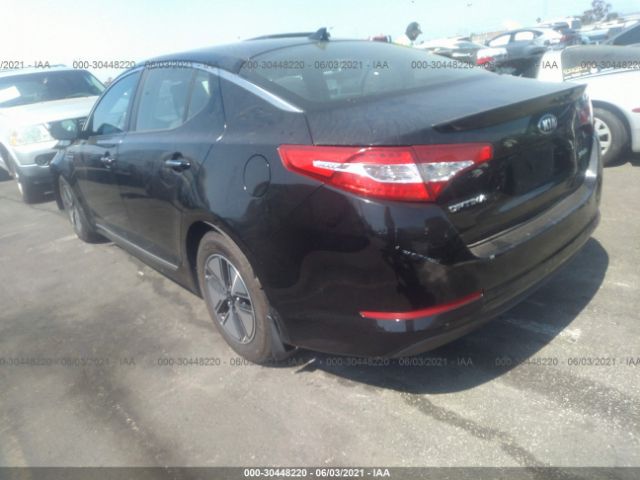 Photo 2 VIN: KNAGM4AD7D5059970 - KIA OPTIMA HYBRID 