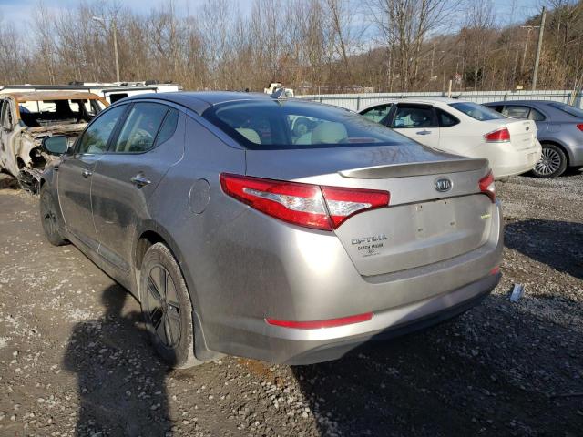 Photo 2 VIN: KNAGM4AD8B5003386 - KIA OPTIMA HYB 