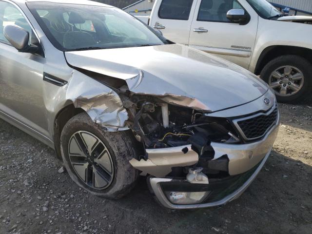 Photo 8 VIN: KNAGM4AD8B5003386 - KIA OPTIMA HYB 